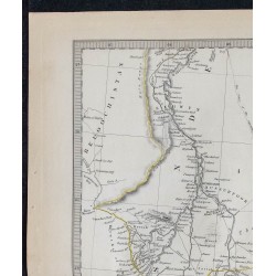 1833c - Carte de l'Inde et régions environnantes 