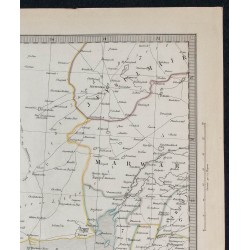 1833c - Carte de l'Inde et régions environnantes 