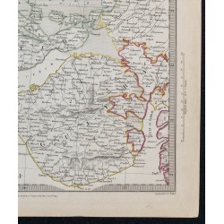 1833c - Carte de l'Inde et régions environnantes 