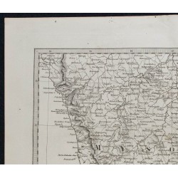 1831c - Carte de l'Inde et Présidence de Madras 