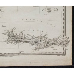1829c - Carte de Grèce du Sud 