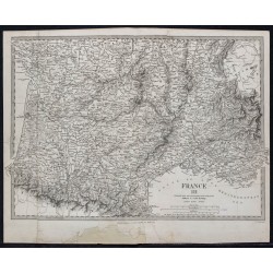 1831c - Carte du sud de la France 