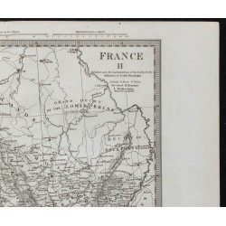 1830c - Carte de l'est de France 