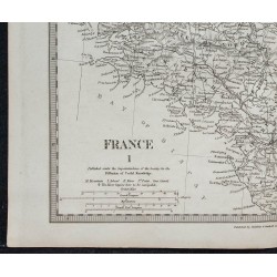 1830c - Carte de l'ouest de la France 
