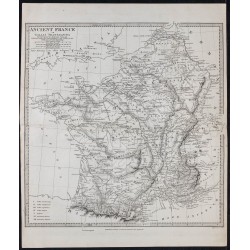 1831c - Carte de France (Ancienne Gaule) 