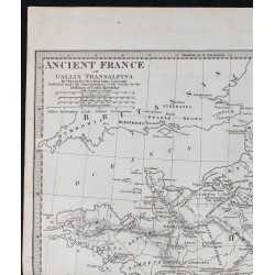 1831c - Carte de France (Ancienne Gaule) 