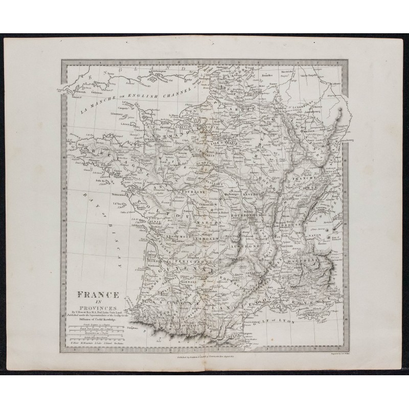 1831c - France de l'ancien régime & provinces 