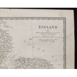 1830c - Carte de l'est de l'Angleterre 