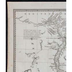 1831c - Carte de l'Égypte ancienne 