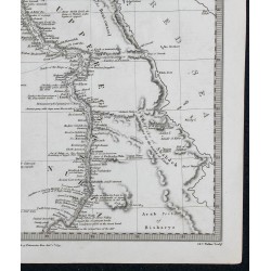 1831c - Carte de l'Égypte 