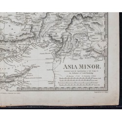 1830c - Carte de l'Asie mineure 