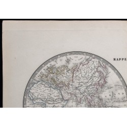 1853 - Carte du monde 