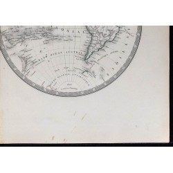 1853 - Carte du monde 