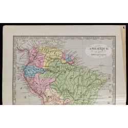 Gravure de 1845 - Amérique du sud - 2