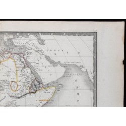 1853 - Carte de l'Afrique 