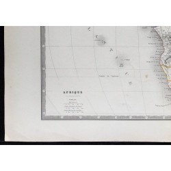 1853 - Carte de l'Afrique 