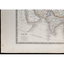 1853 - Carte de l'Asie 