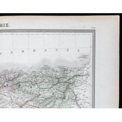 1855 - Carte d'Algérie 