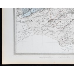 1855 - Carte d'Algérie 