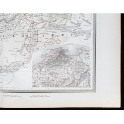 1855 - Carte d'Algérie 