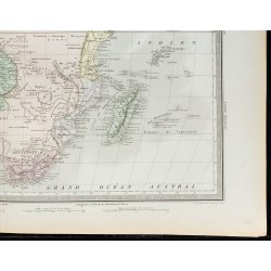 1855 - Carte d'Afrique 