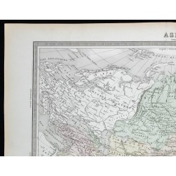 1855 - Carte d'Asie 