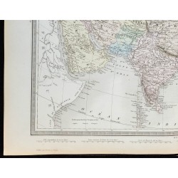 1855 - Carte d'Asie 