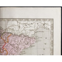 Gravure de 1845 - Espagne et Portugal - 3