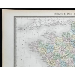 1855 - Carte de France 
