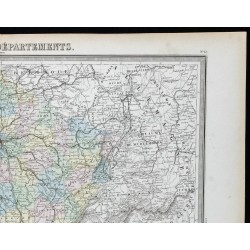 1855 - Carte de France 
