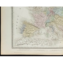 1855 - Carte d'Europe 