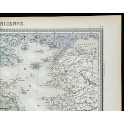 1855 - Carte de la Grèce ancienne 