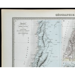 1855 - Carte de la Terre Sainte 