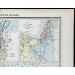 1855 - Carte de la Terre Sainte 