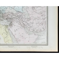 1855 - Carte de la Terre Sainte 