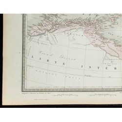 1855 - Carte de l'Empire Romain 