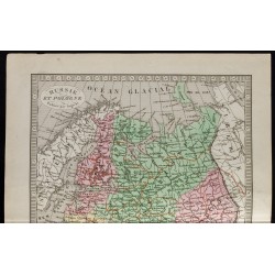 Gravure de 1845 - Russie et Pologne - 2