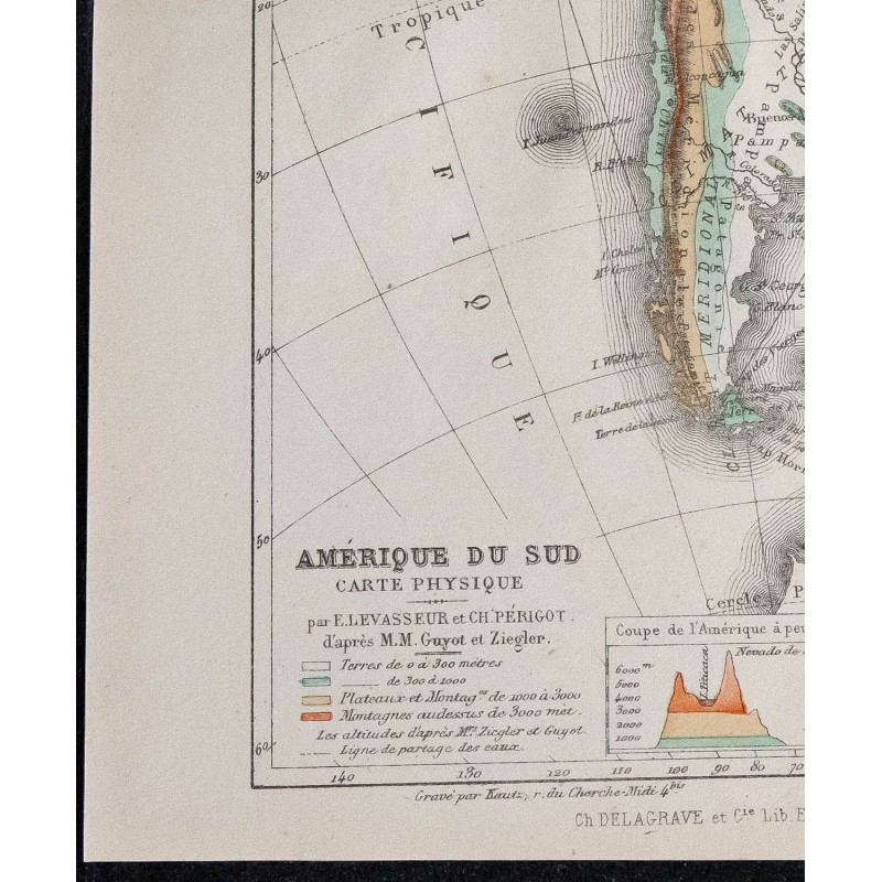 Carte géographique ancienne Antilles - Iles sous le vent - cartes