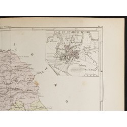 Gravure de 1855 - Carte du département du Tarn - 3