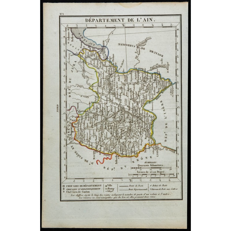 1823 - Département de l'Ain 