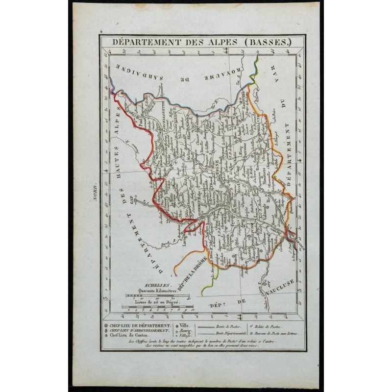 1823 - Département des Alpes-de-Haute-Provence 1823 - Département des Alpes-de-Haute-Provence