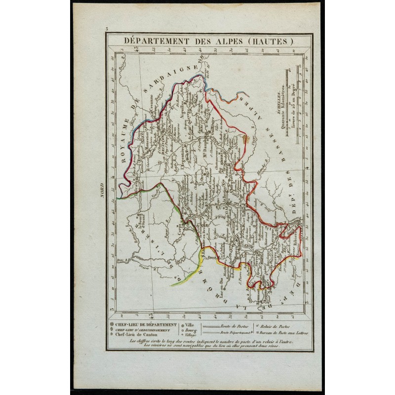 1823 - Département des Hautes-Alpes 