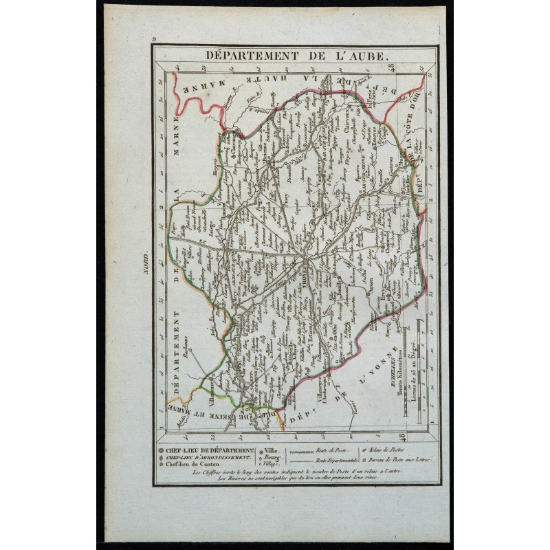 1823 - Département de l'Aube 
