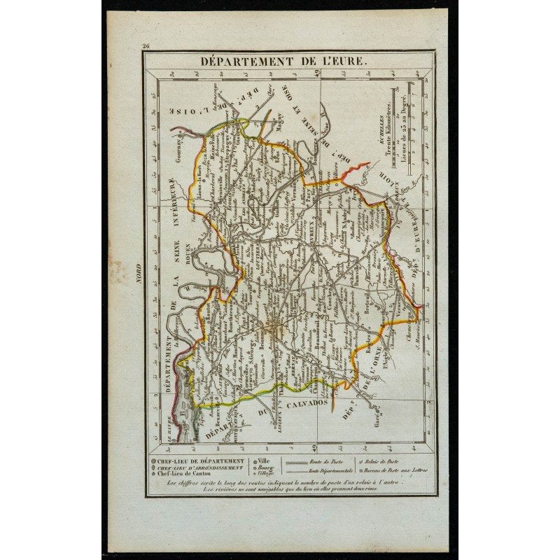 1823 - Département de l'Eure 