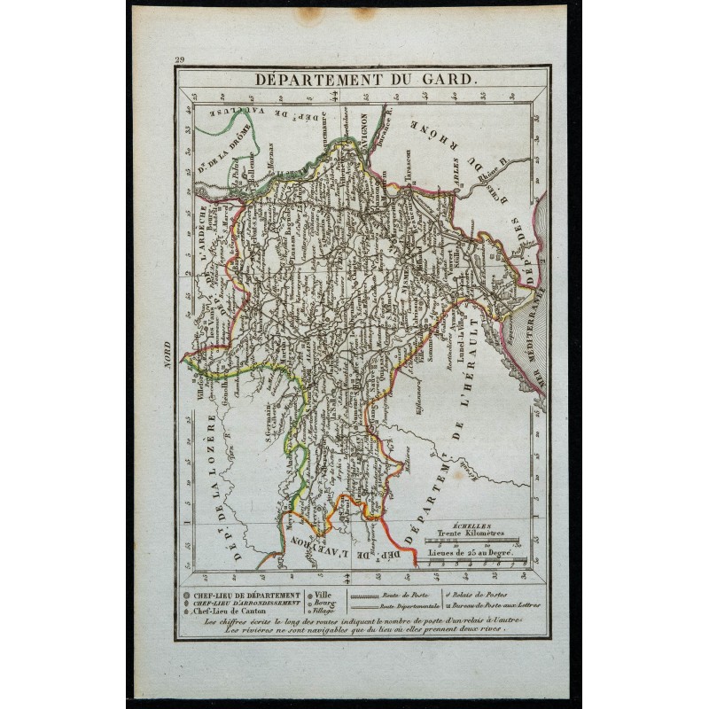 1823 - Département du Gard 1823 - Département du Gard