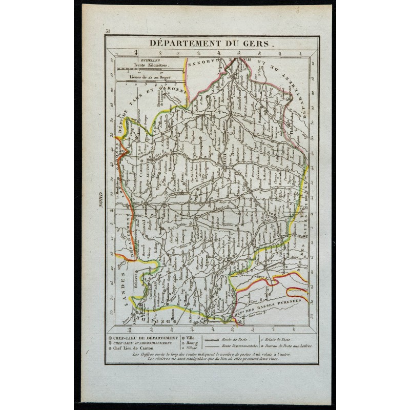 1823 - Département du Gers 1823 - Département du Gers
