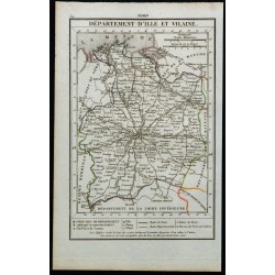 1823 - Département de l'Ille-et-Vilaine 