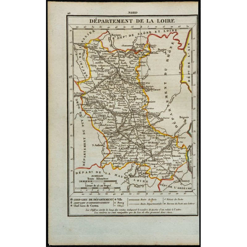 1823 - Département de la Loire 