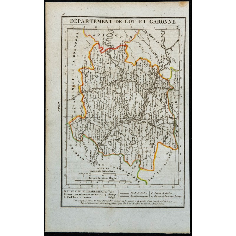 1823 - Département de Lot-et-Garonne 