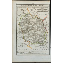 1823 - Département de Lozère 